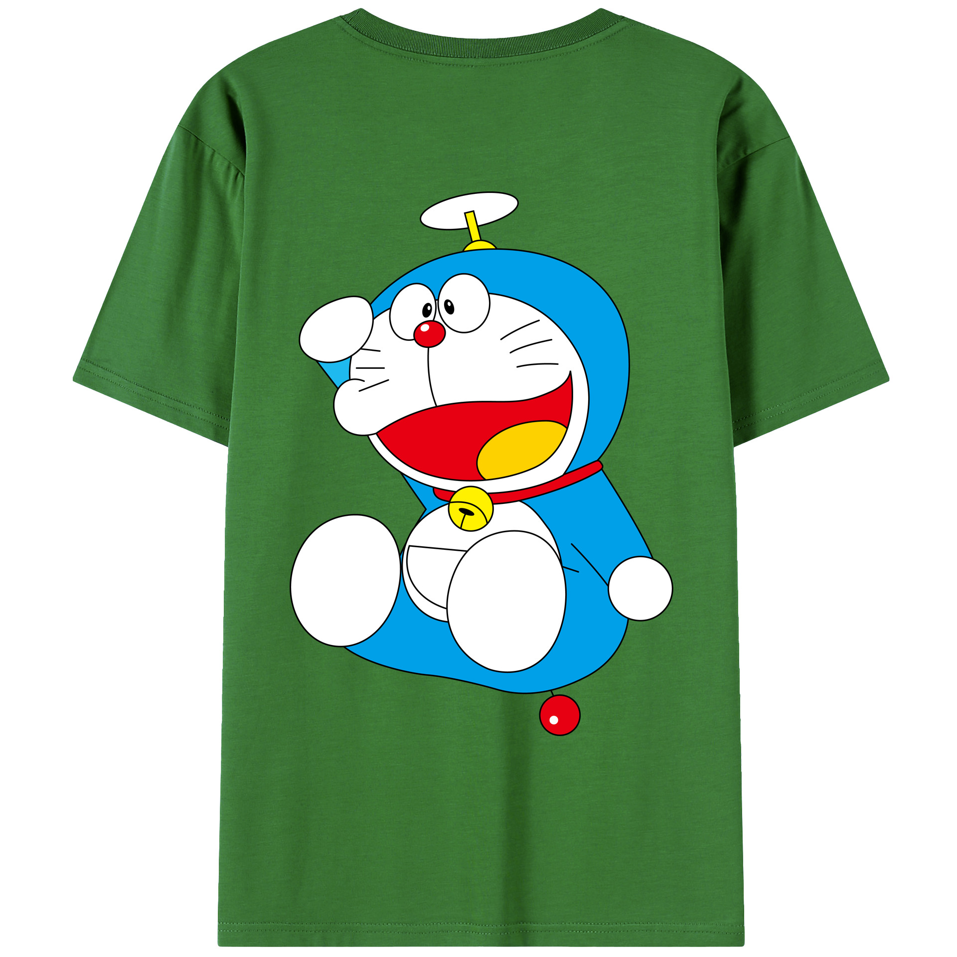 （画像用） ドラえもん Doraemon レディース半袖Tシャツ(バックプリント)